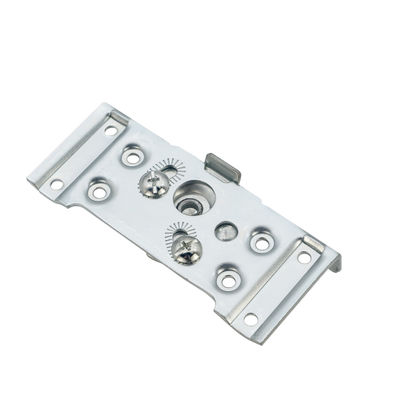 লোহা এবং নাইলন ভাঁজ দরজা স্লাইডিং ওয়ারড্রোব দরজা জন্য রোলার হুইল ফিটিং 8.5cm*11cm