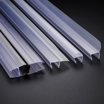 PVC শাওয়ার ডোর সিল স্ট্রিপ ৬-১২মিমি স্বচ্ছ জলরোধী