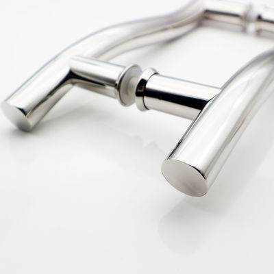 SUS304 স্টেইনলেস স্টীল H টাইপ গ্লাস দরজা হ্যান্ডেল নমুনা 1-3 কার্যদিবসের শেষ SSS/PSS