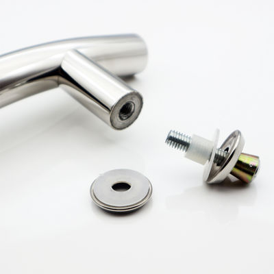 SUS304 স্টেইনলেস স্টীল H টাইপ গ্লাস দরজা হ্যান্ডেল নমুনা 1-3 কার্যদিবসের শেষ SSS/PSS