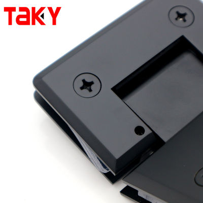 গ্লাস ডোর হার্ডওয়্যার অ্যাডজাস্টেবল ১৩৫ ডিগ্রী গ্লাস থেকে গ্লাস বেভেলড এজ শাওয়ার ডোর কব্জা