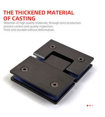 180 ডিগ্রী স্টেইনলেস স্টীল গ্লাস হিঞ্জ 135 বাথরুম অভ্যন্তর গ্লাস ঝরনা দরজা জন্য