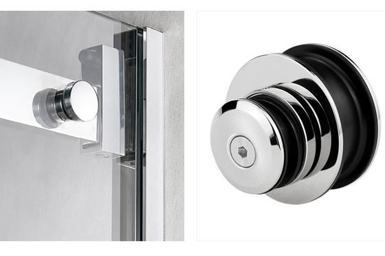 8-12 পুরু নিরাপদ গ্লাস সঙ্গে উচ্চ ক্ষয় প্রতিরোধী খামার দরজা এবং হার্ডওয়্যার কিট