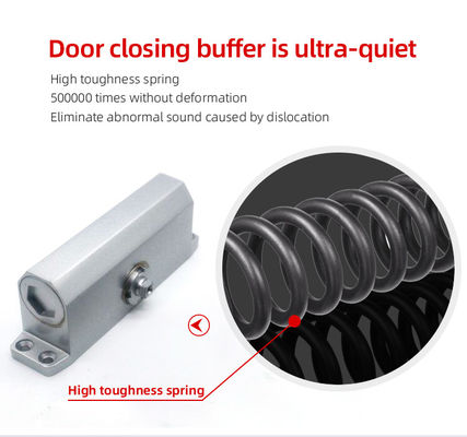 সর্বোচ্চ দরজা ওজন 45-65kg অ্যালুমিনিয়াম খাদ স্বয়ংক্রিয় স্লাইডিং দরজা কাস্টমাইজড সমাপ্তি সঙ্গে বন্ধ