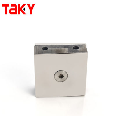 বর্গক্ষেত্র স্নান গ্লাস দরজা ক্ল্যাম্প বাথরুম দেয়াল থেকে গ্লাস মাউন্ট ক্ল্যাম্প