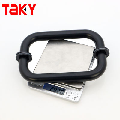 রাউন্ড ম্যাট ব্ল্যাক শাওয়ার গ্লাস ডোর হ্যান্ডেল গ্লাস থেকে কাচের ঝরনা দরজার হ্যান্ডেল