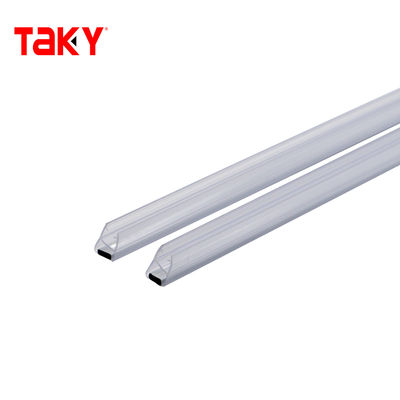 কাচের দরজা ব্যবহার ফ্রেম পিভিসি সিল প্রতিরক্ষামূলক নীচে জলরোধী সিলিং স্ট্রিপ