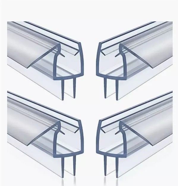 লং লিফট ফাংশন পিভিসি প্লাস্টিকের ঝরনা দরজা আধুনিক বাথরুমের জন্য নীচের সিল স্ট্রিপ