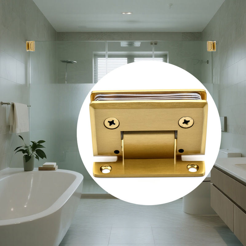 গ্লাস কব্জা দরজা পিভট হিংজেস স্ক্রিন শাওয়ার কব্জাগুলিতে সামঞ্জস্যযোগ্য প্রাচীর