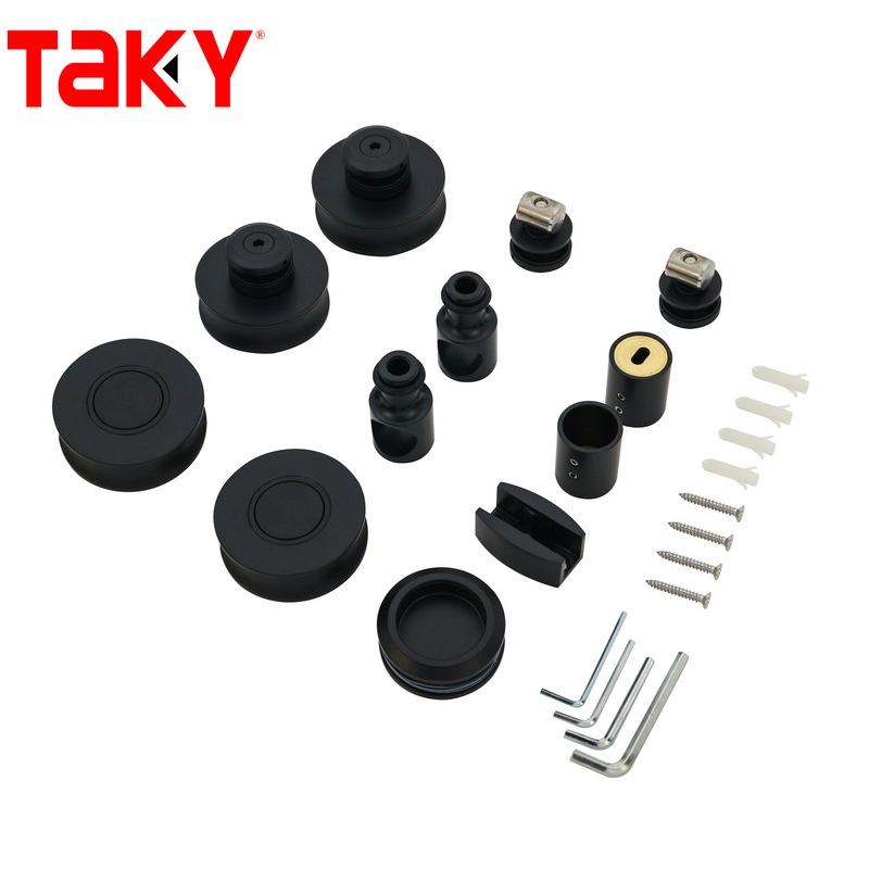 Tempered Glass Sliding Door Hardware Frameless Sliding Door Kit Sliding Glass Door System