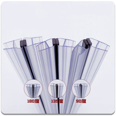 ভালো দাম স্বচ্ছ গ্লাস দরজা ডিজাইন জলরোধী গ্লাস ঝরনা দরজা সিল স্ট্রিপ জন্য 6-12MM অনলাইন