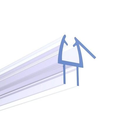 ভালো দাম আধুনিক ডিজাইন ৮-১২মিমি স্বচ্ছ পিভিসি জলরোধী সিল স্ট্রিপ, শাওয়ার স্ক্রিনের জন্য দীর্ঘস্থায়ী কার্যকারিতা অনলাইন