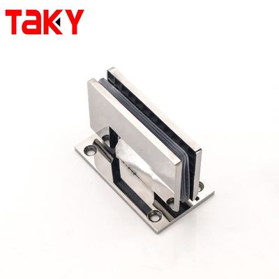 হোটেল গ্লাসের পুরুত্ব ৮-১২মিমি, ওয়াল মাউন্টেড শাওয়ার কব্জা, ৯০ ডিগ্রি সমন্বিত