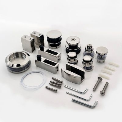 ভালো দাম ফ্রেমহীন গ্লাস স্লাইডিং স্টার্ন শাওয়ার দরজা হার্ডওয়্যার কিট হোম হোটেল অফিস ভিলা বাথরুম অনলাইন