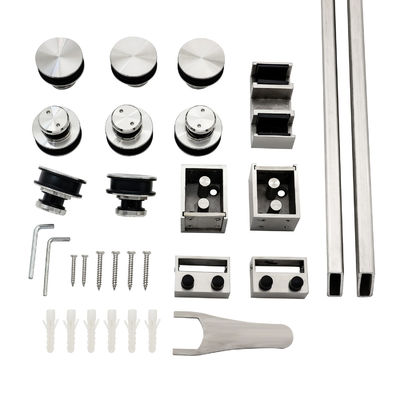 ভালো দাম উচ্চ ক্ষয় প্রতিরোধী 304 স্টেইনলেস স্টীল ফ্রেমহীন ঝরনা স্লাইডিং দরজা হার্ডওয়্যার অনলাইন