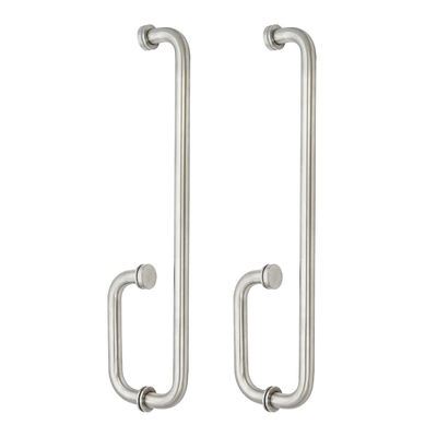 ভালো দাম চীনা নকশা শৈলী স্টেইনলেস স্টীল ঝরনা রুম গ্লাস দরজা হাতল জন্য দরজা টান হাতল অনলাইন