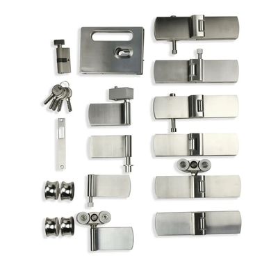 ভালো দাম অফিস গ্লাস পার্টিশন হার্ডওয়্যারের জন্য স্যাটিন/পোলিশ ফিনিস ভাঁজ গ্লাস স্লাইডিং ডোর অনলাইন