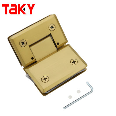 ভালো দাম সিলভার/কালো ১৩৫ ডিগ্রী গ্লাস থেকে গ্লাস শাওয়ার কব্জা, স্টেইনলেস স্টিল নির্মাণ সহ অনলাইন