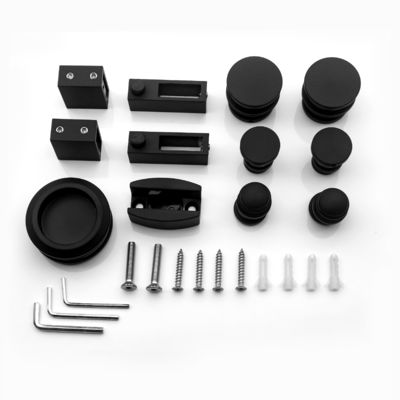 ভালো দাম ss304 ট্রে উপাদান স্লাইডিং দরজা ফিটিং সেট সহ ফ্রেমহীন গ্লাস শাওয়ার রুম কিট অনলাইন