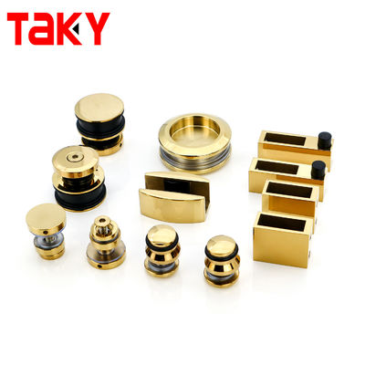 স্টেইনলেস স্টীল ফ্রেমহীন গ্লাস স্লাইডিং ডোর হার্ডওয়্যার গ্লাস স্লাইডিং শাওয়ার ডোর হার্ডওয়্যার কিট