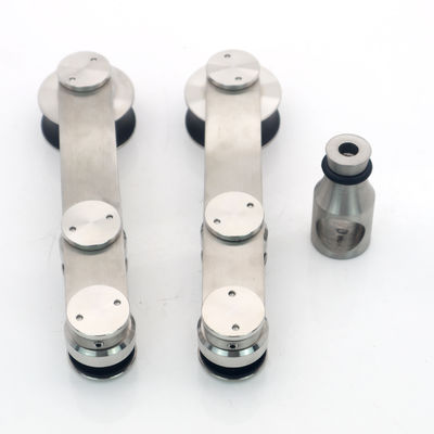 উচ্চ মানের স্লাইডিং শাওয়ার ফ্রেমহীন গ্লাস স্লাইডিং ডোর সিস্টেম হার্ডওয়্যার