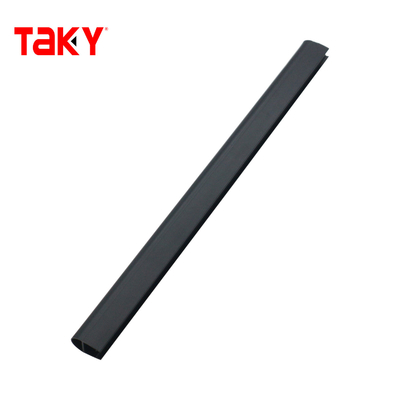 10মিমি স্বচ্ছ পিভিসি শাওয়ার ডোর সিল স্ট্রিপ জলরোধী