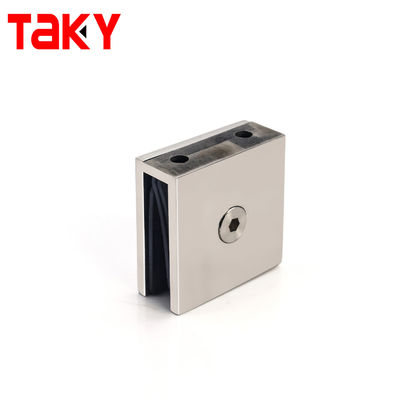 ভালো দাম বর্গক্ষেত্র স্নান গ্লাস দরজা ক্ল্যাম্প বাথরুম দেয়াল থেকে গ্লাস মাউন্ট ক্ল্যাম্প অনলাইন