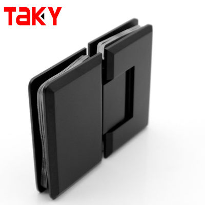 ভালো দাম 180 ডিগ্রী ব্ল্যাক শাওয়ার ডোর গ্লাস থেকে গ্লাস কবজা বাথরুম শাওয়ার কবজা 8-12 মিমি গ্লাসের জন্য অনলাইন