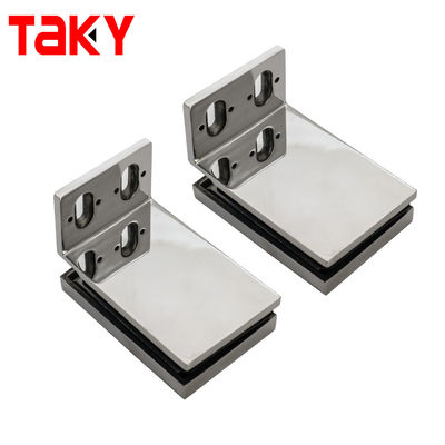 পোলিশ 90 ডিগ্রী গ্লাস শাওয়ার হিঞ্জ 8-12 মিমি গ্লাস জন্য কঠিন ব্রাস তৈরি