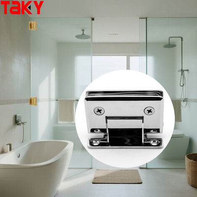 ভালো দাম Europe and America Design H Shape Bathroom Glass Clamp Frameless Tempered Shower Glass Door Hinges অনলাইন