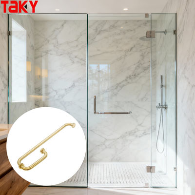 জি টাইপ আধুনিক বিলাসবহুল স্টেইনলেস স্টীল হোটেল তোয়ালে বার গ্লাস ডোর পুল হ্যান্ডেল