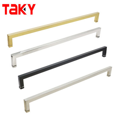 ভালো দাম টেম্পারড গ্লাস ডোরের জন্য স্কয়ার গ্লাস ডোর হ্যান্ডেল স্টেইনলেস স্টিল 304 শাওয়ার কেবিন হ্যান্ডেল অনলাইন