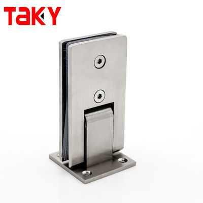 ভালো দাম 90 Degree Wall to Glass Glass Hinge Stainless Steel Glass Door Hinge Material Glass Shower Hinge অনলাইন