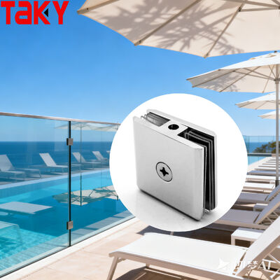 ভালো দাম 180 ডিগ্রী স্টেইনলেস স্টীল 316 গ্লাস ডোর ক্লিপ 8-12 মিমি গ্লাস বেধ কোণার ক্ল্যাম্প জন্য ক্রেট অনলাইন